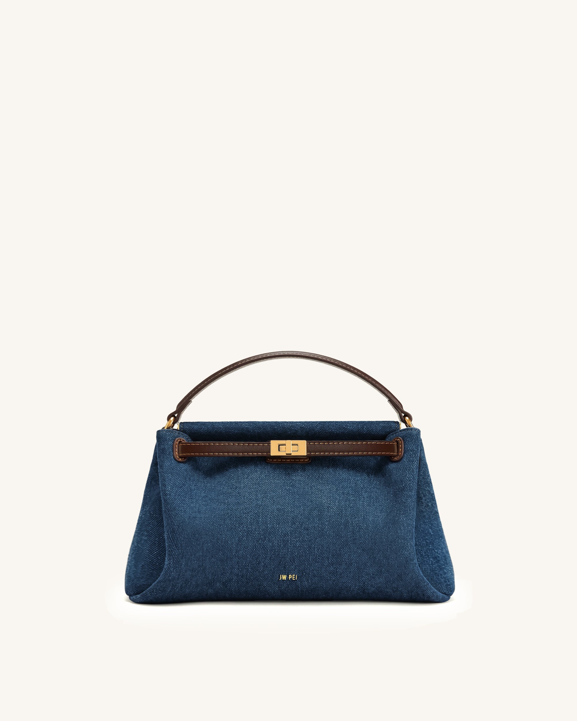 Carmen Top Handle Bag - Blue Denim | JW PEI