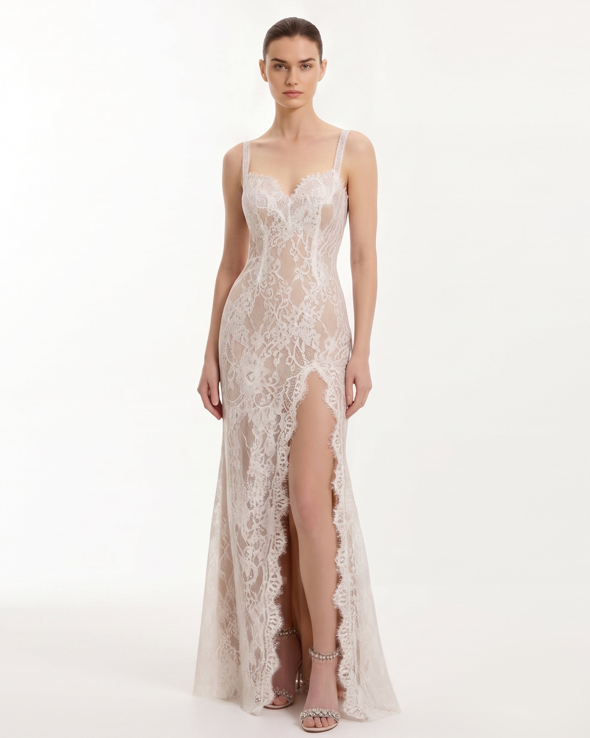 white lace dress with slit Maxi - Linen Peasant Dress, 17th Size:Custom Plus Size (+$95) To be the focus batch29