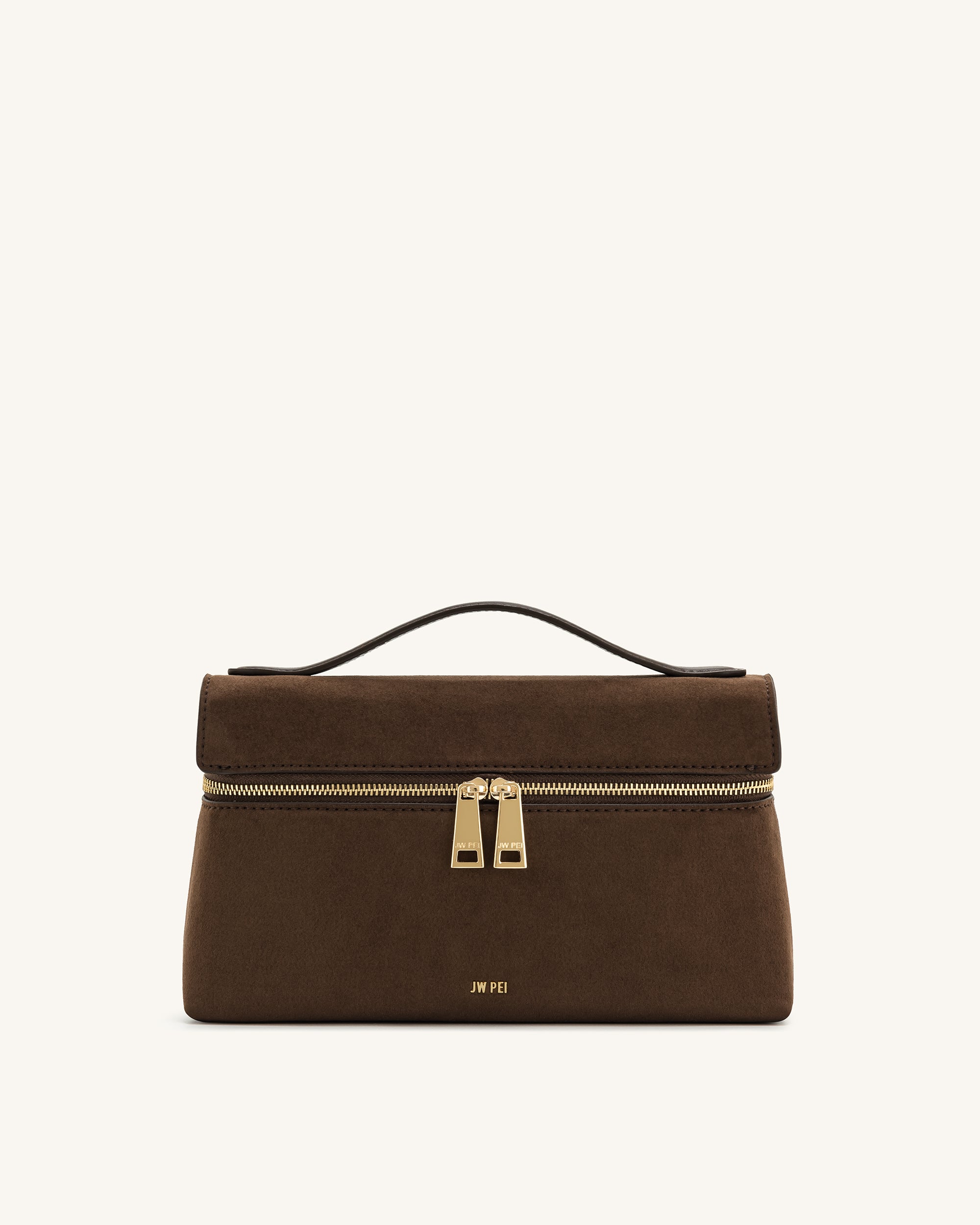 ★JW PEI★ THEA トップハンドルバッグ ストラップ付 送料関税込 Thea Top Handle Bag - Mocha Brown | JW PEI