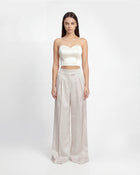 Sweetheart Bustier - White