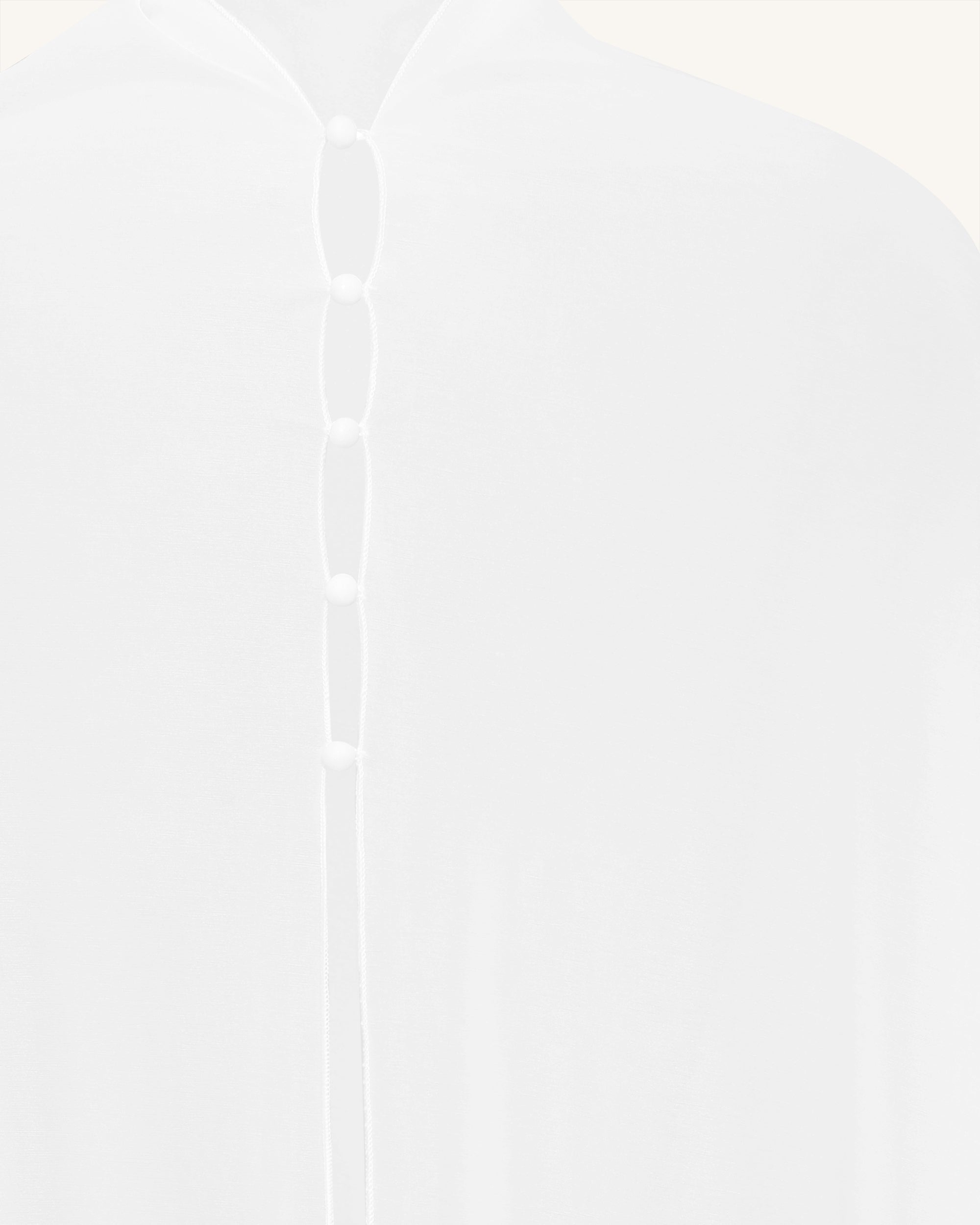 Tulle Cape Shawl - White