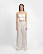 Sweetheart Bustier - White