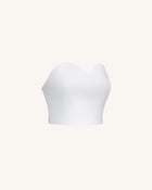 Sweetheart Bustier - White