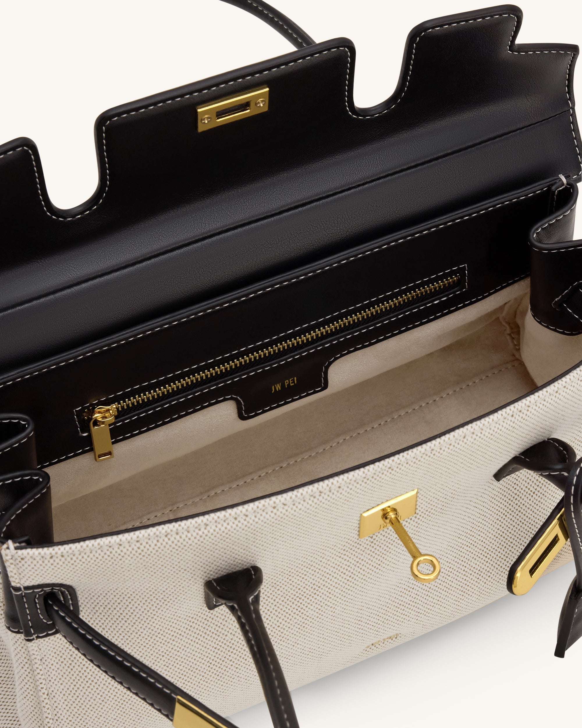 Yara Shoulder Bag - Black Canvas