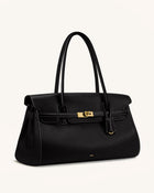 Yara Large Shoulder Bag - Black