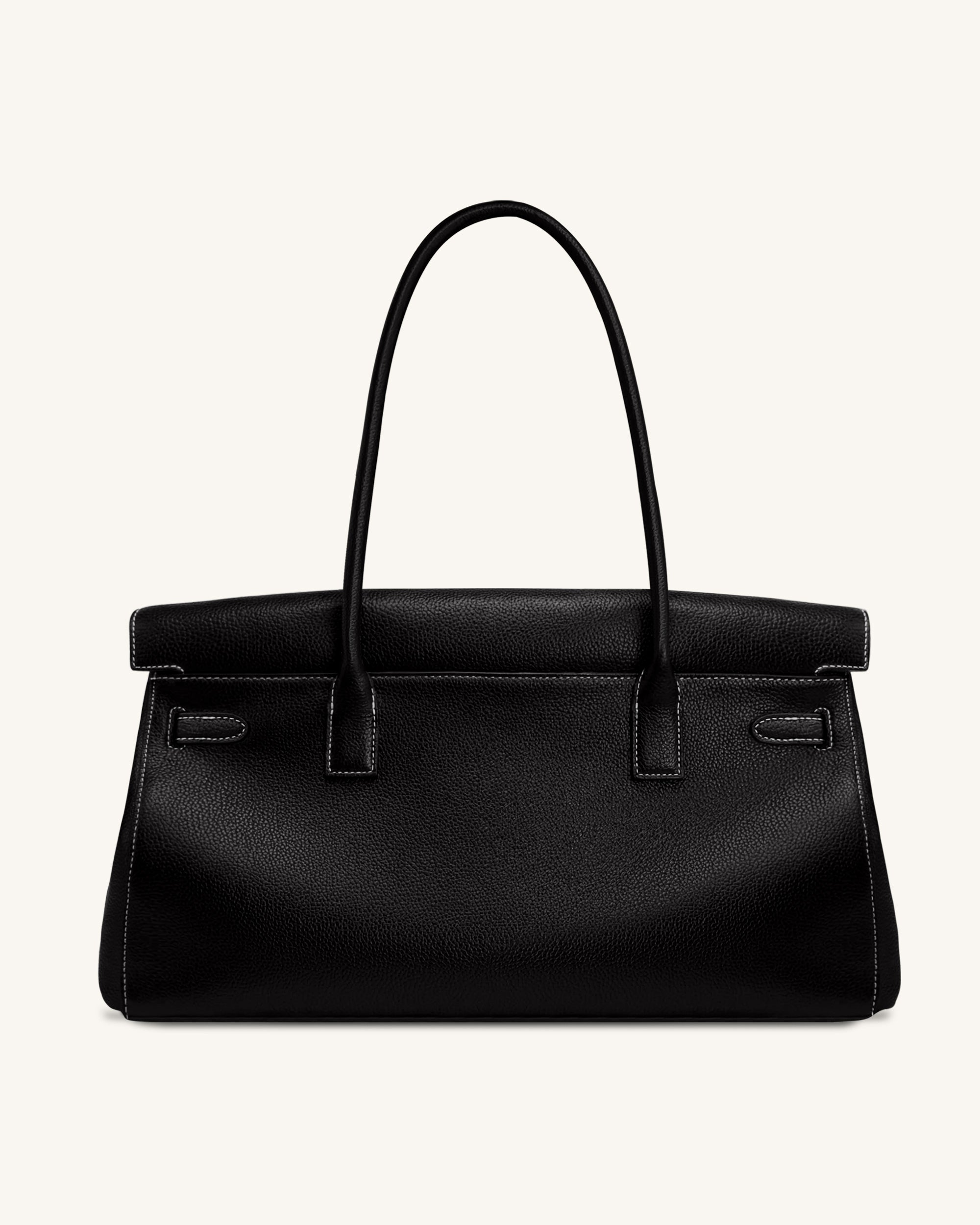 Yara Large Shoulder Bag - Black