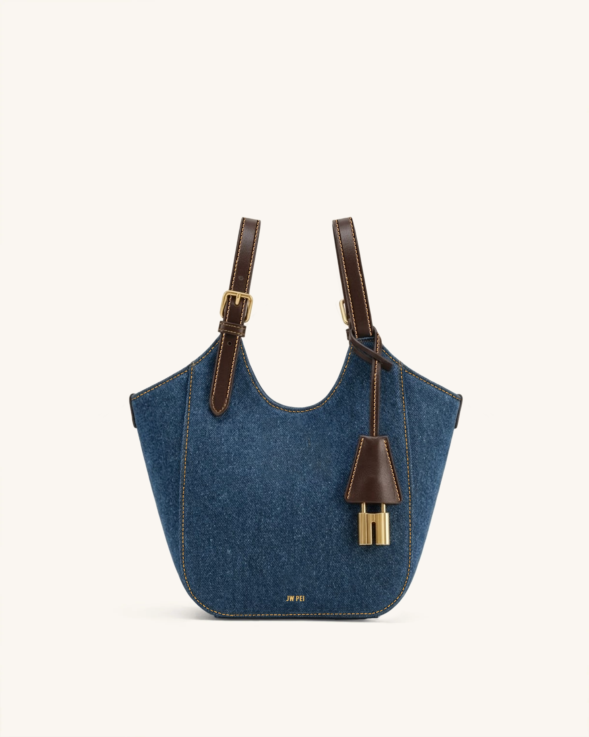 Ines Tote Bag - Blue Denim