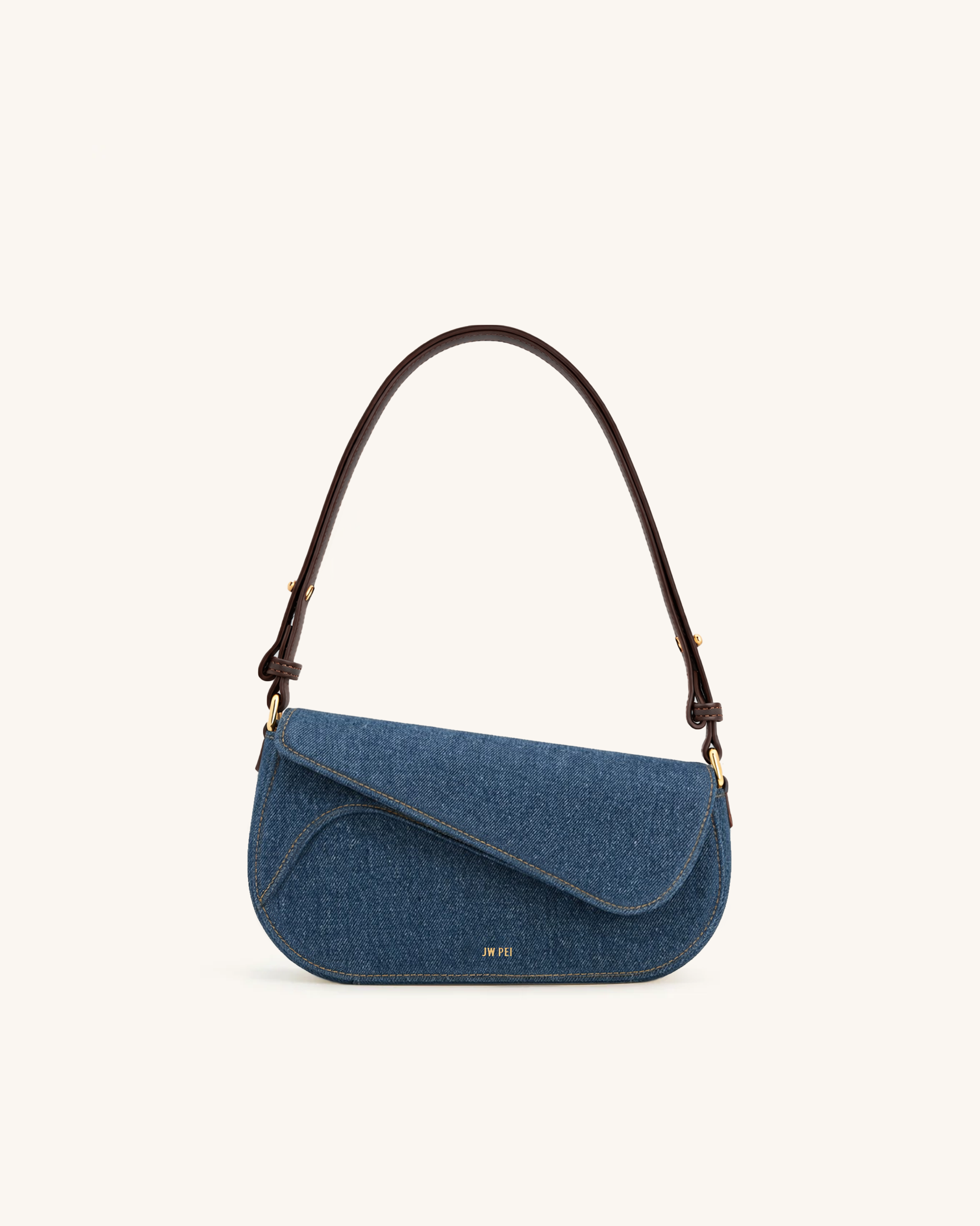 Addisyn Shoulder Bag - Blue Denim