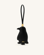 Penguin Bag Charm - Black Multi