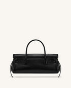 Yara Small Top Handle Shoulder Bag - Black
