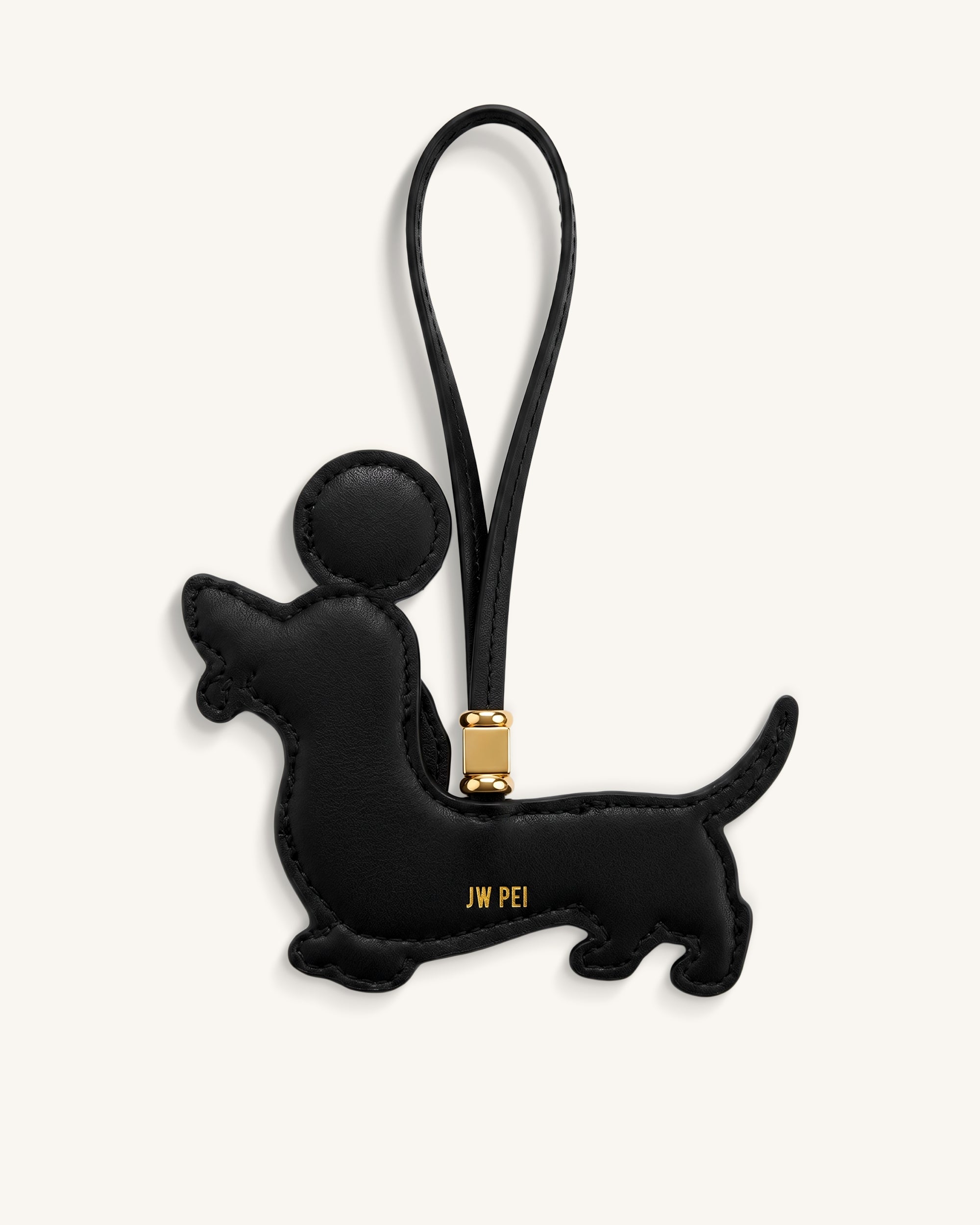 World Cup Dachshund Soccer Jersey Bag Charm - Red