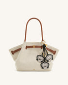 Orchid Bag Charm - Black