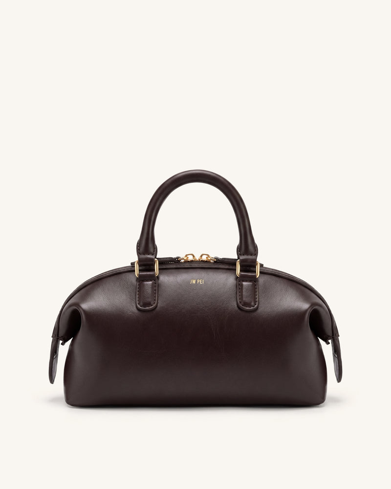 Arlo Top Handle Bag - Dark Brown