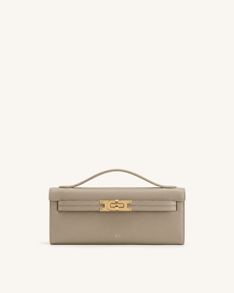 Bria Structured Top Handle Bag - Camel