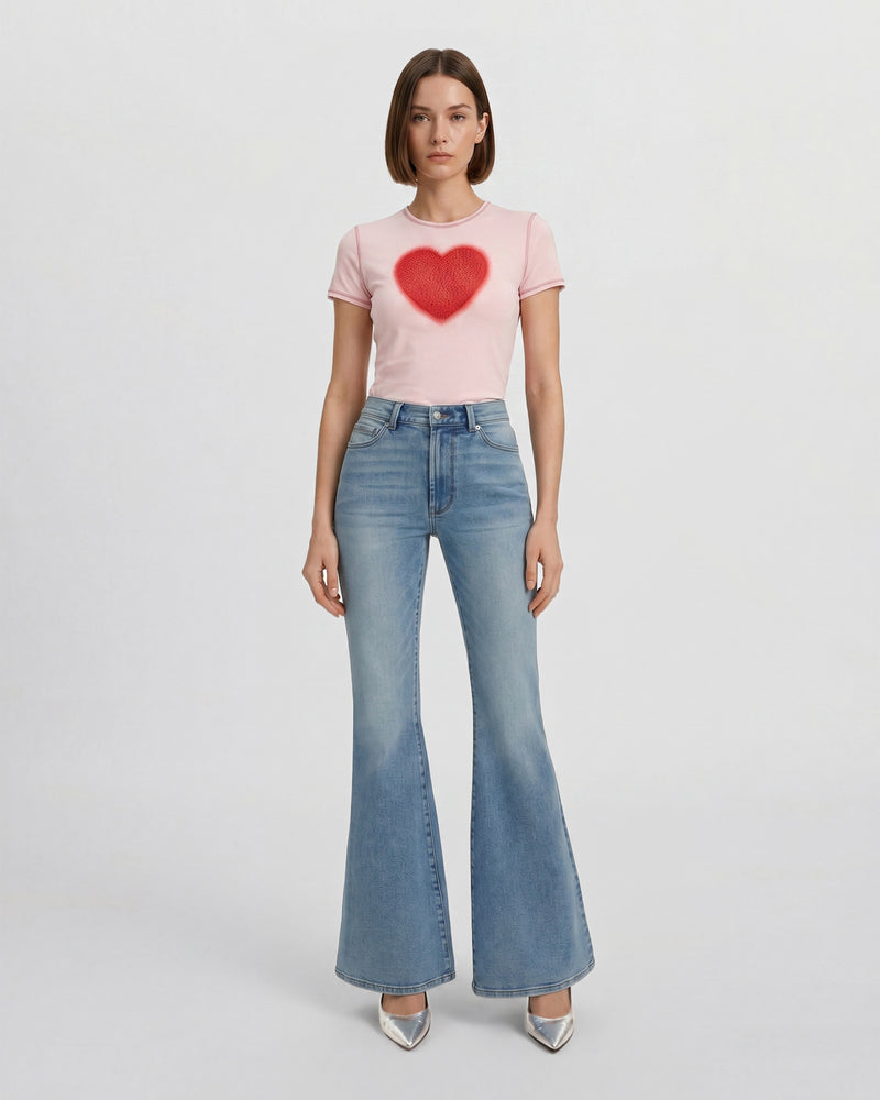 The Lil Goodie Goodie Crush T-shirt - Bubblegum