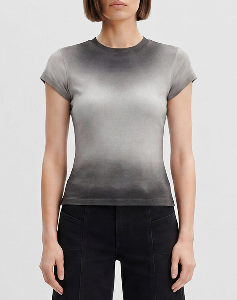 The Slacker Fade Out T-shirt - Faded Charcoal