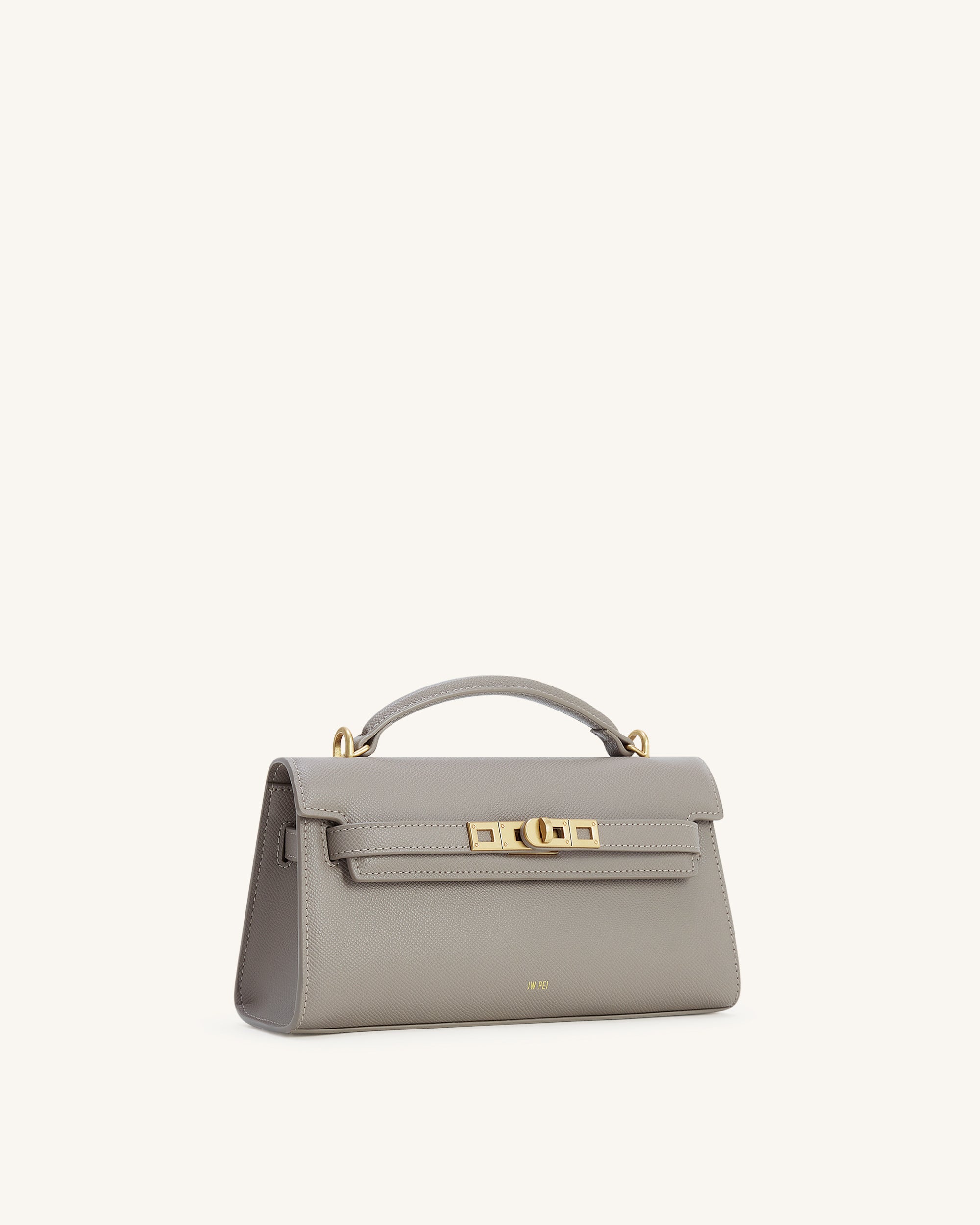 エパール A'pearl 2way Work Bag Ash Gray Noor Top Handle Bag - Elephant Gray | JW PEI