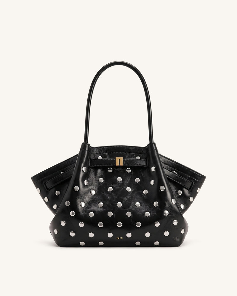 Hana Medium Tote Bag - Ink Black