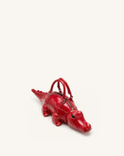 Jayden Crocodile Novelty Handbag - Red
