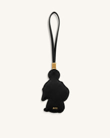 World Cup Dachshund Soccer Ball Bag Charm - Blue