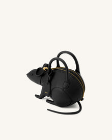 Mia Mouse Top Handle Bag - Black