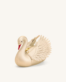 Alani Swan Shaped Crossbody Bag - Gold