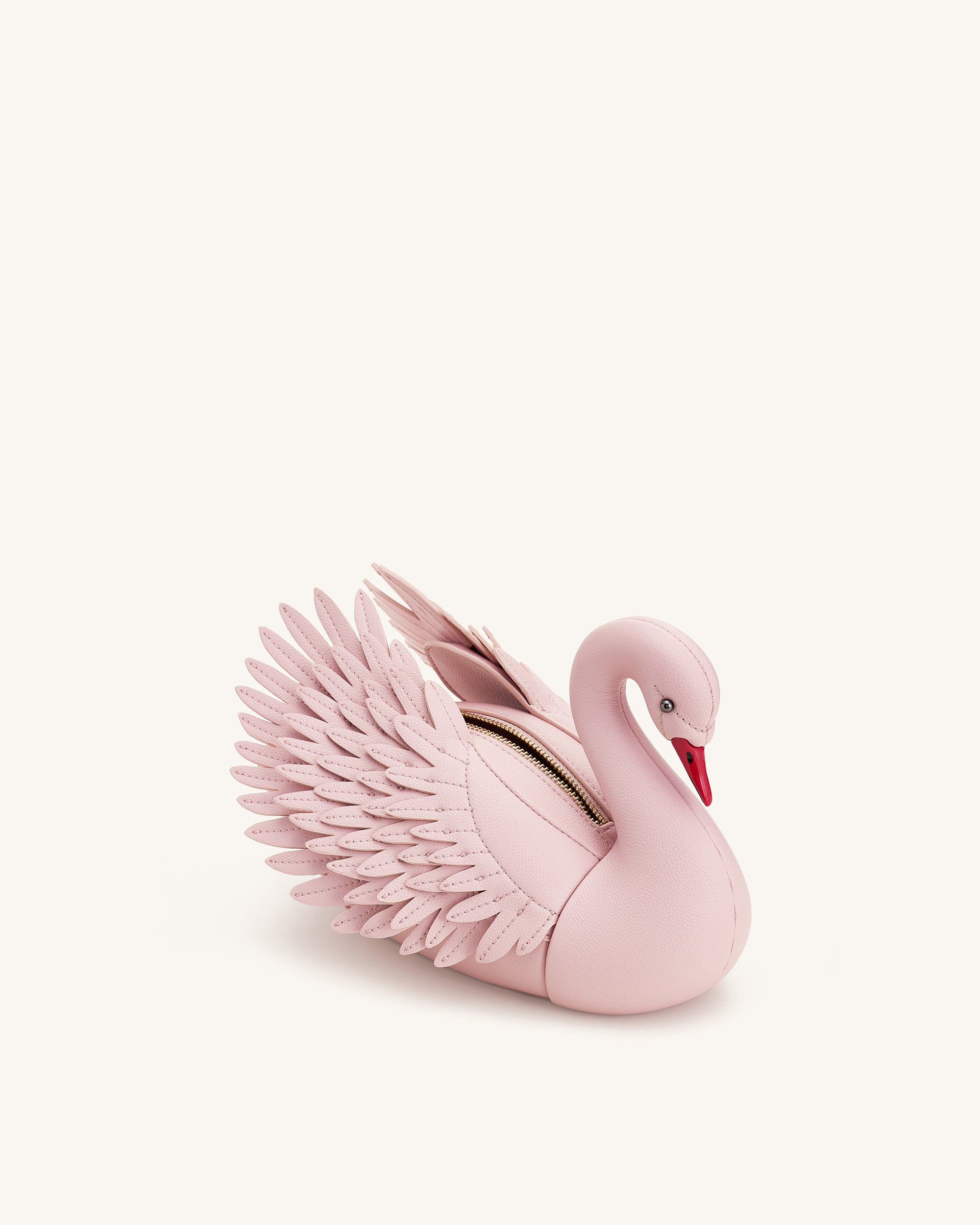 Alani Swan Shaped Crossbody Bag - Light Pink