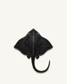 Odelle Manta Ray Crossbody Bag - Black