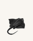 Odelle Manta Ray Crossbody Bag - Black