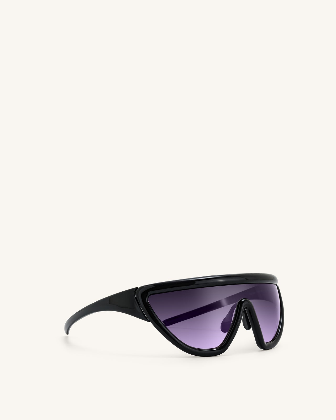 Angelica D Frame Sunglasses - Black