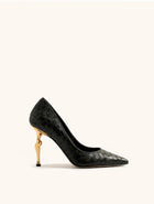 Hazel Woven Heels - Black