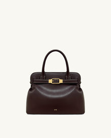 Mia Tote Bag - Dark Brown