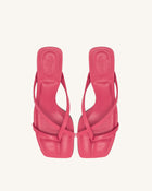 Maeve Strappy Mule - Rose Red