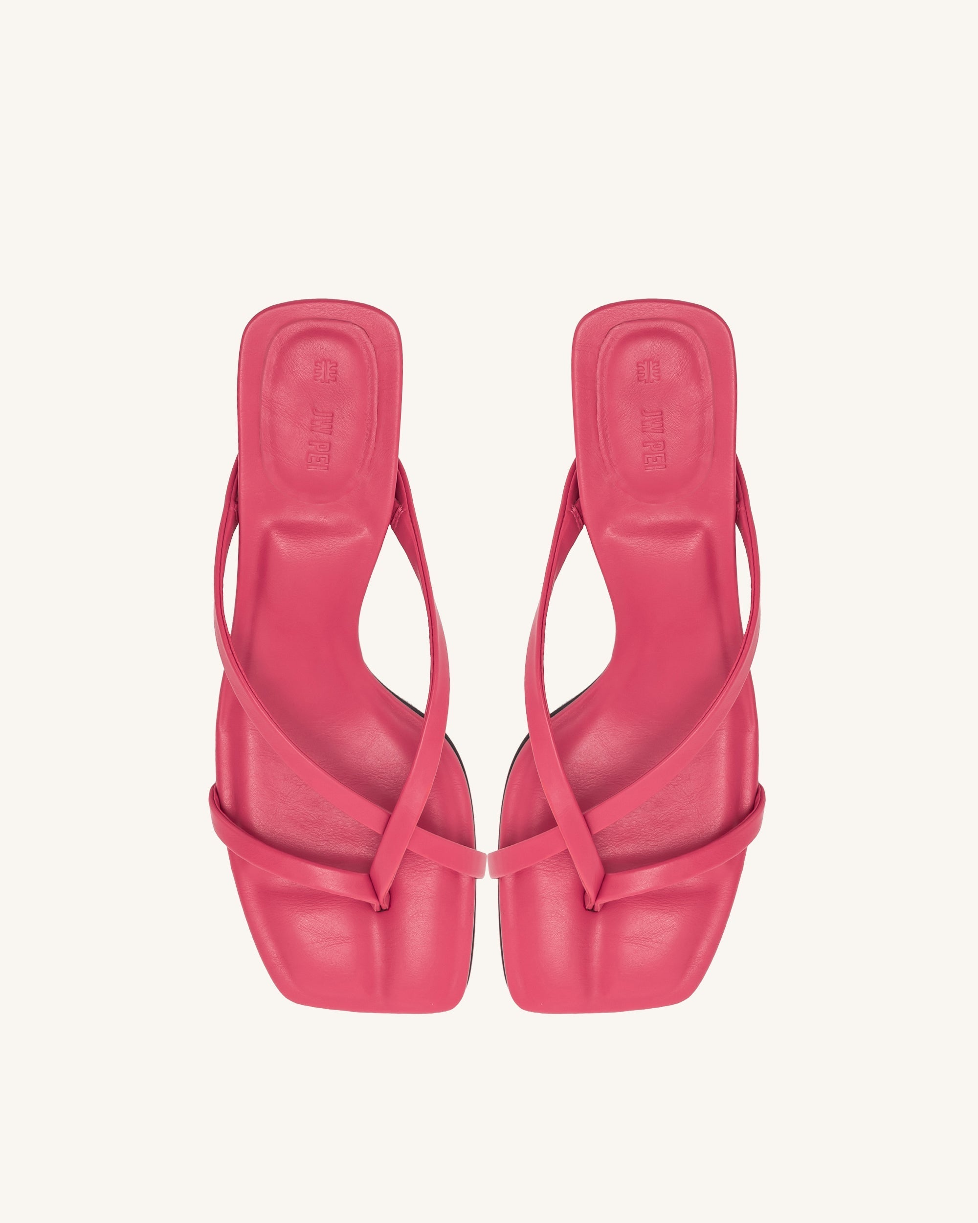 Maeve Strappy Mule - Rose Red