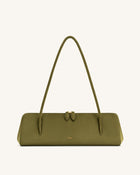 Nova Baguette Style Shoulder Bag - Dark Olive