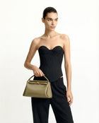 Carmen Top Handle Bag - Green