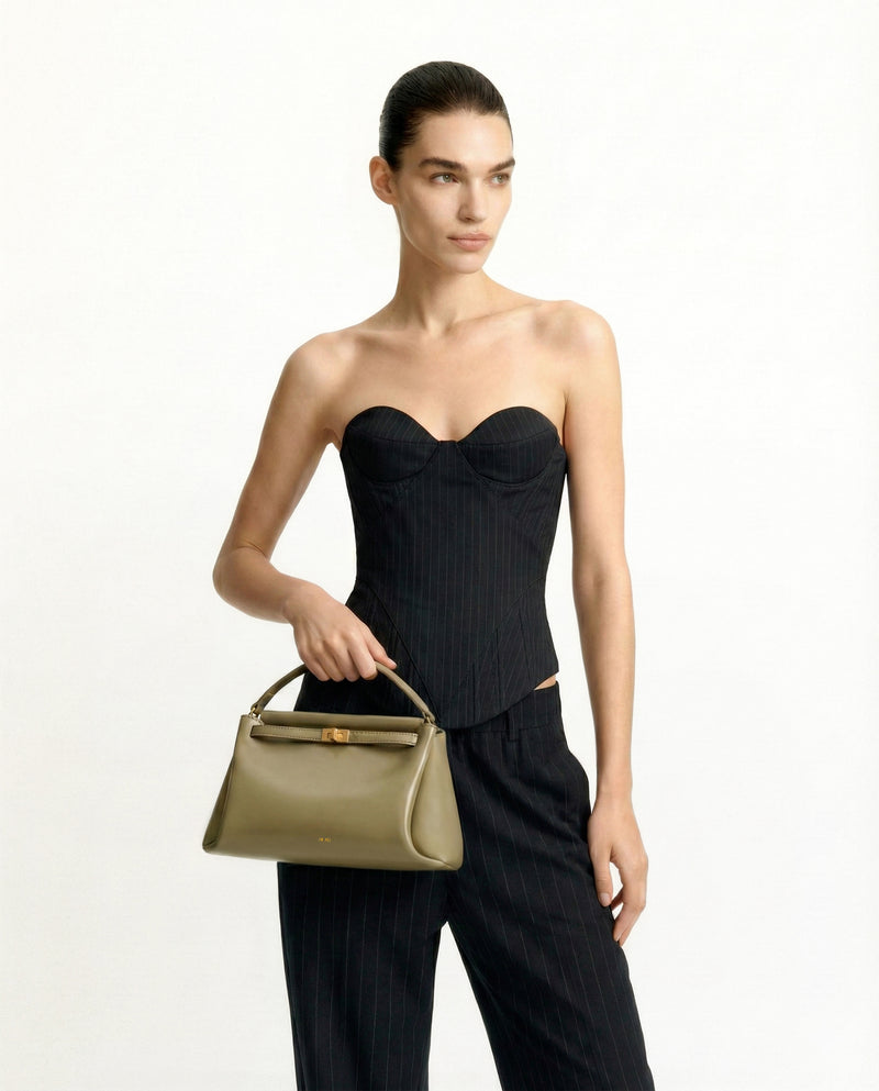 Carmen Top Handle Bag - Green