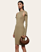 Abacus Top Handle Bag - Umber