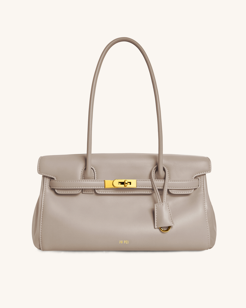 Yara Shoulder Bag - Gray Apricot