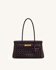 Yara Shoulder Bag - Dark Red