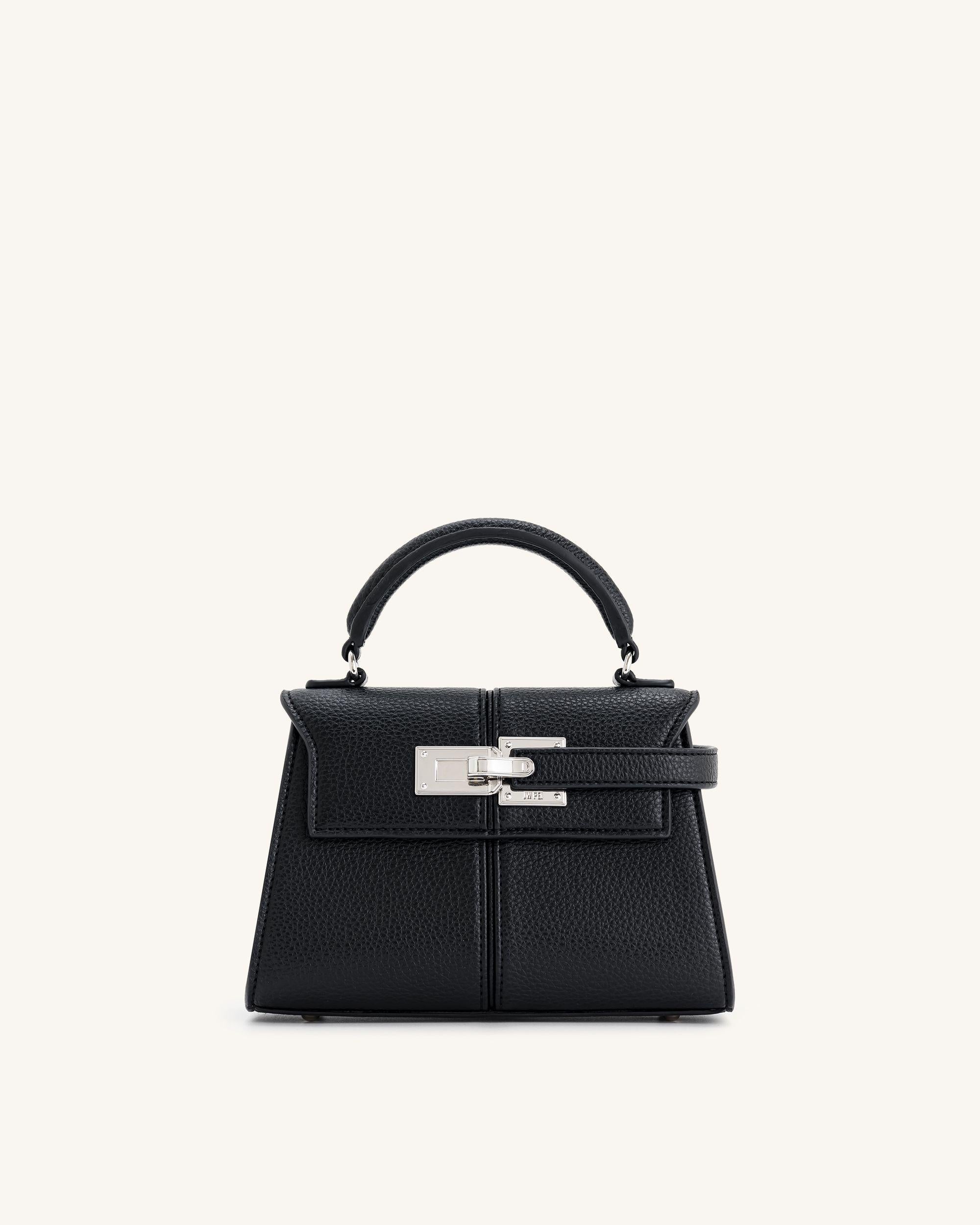 Elise Top Handle Bag - Black - JW PEI