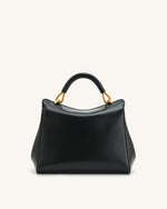 Lucia Classic Top Handbag - Black