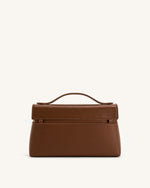 Thea Top Handle Bag - Brown