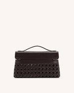 Thea Top Handle Bag -  Deep Claret