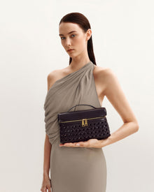 Thea Top Handle Bag -  Deep Claret