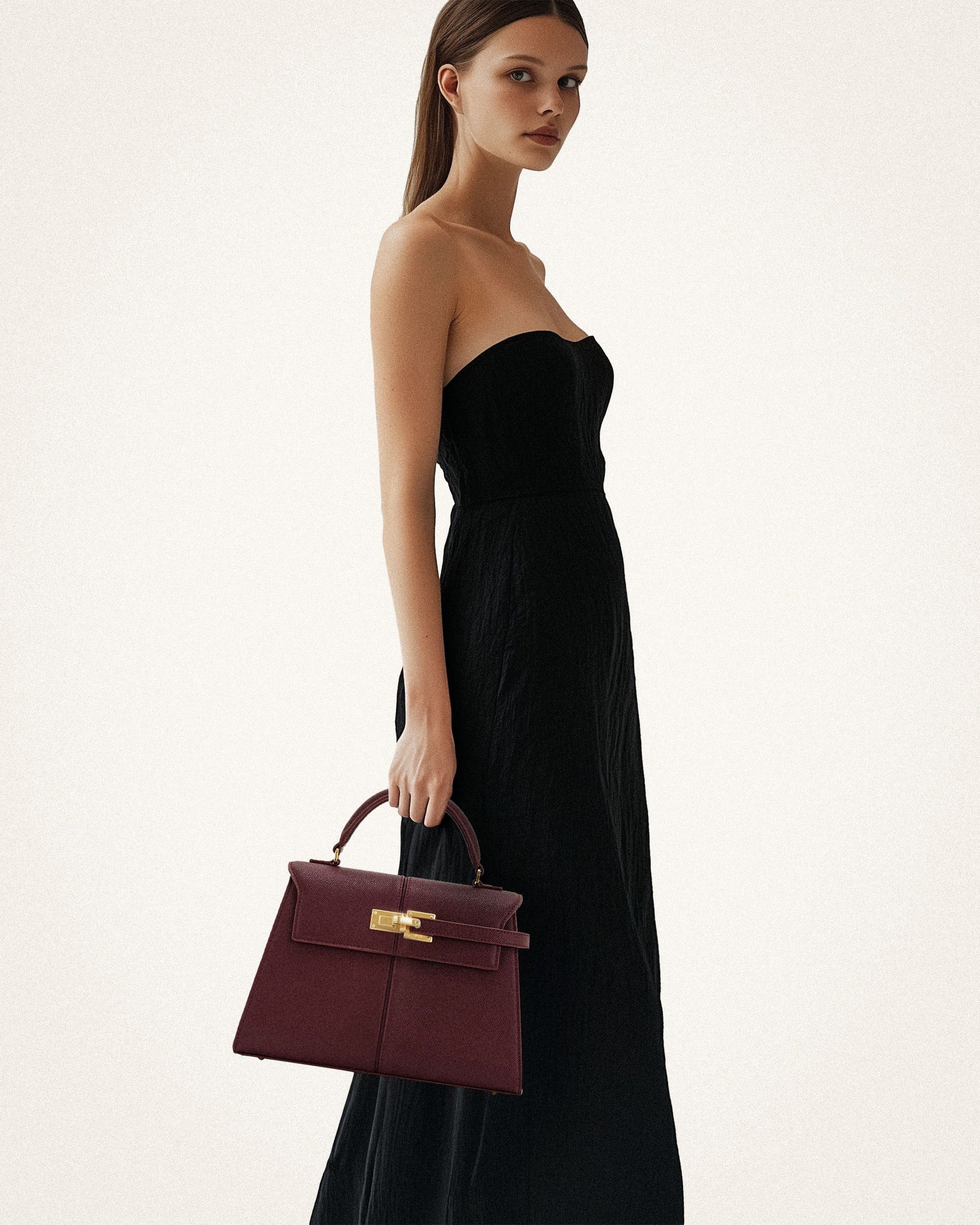 Elise Large Top Handle Bag - Claret | JW PEI Elise Large Top Handle Bag - Claret | JW PEI