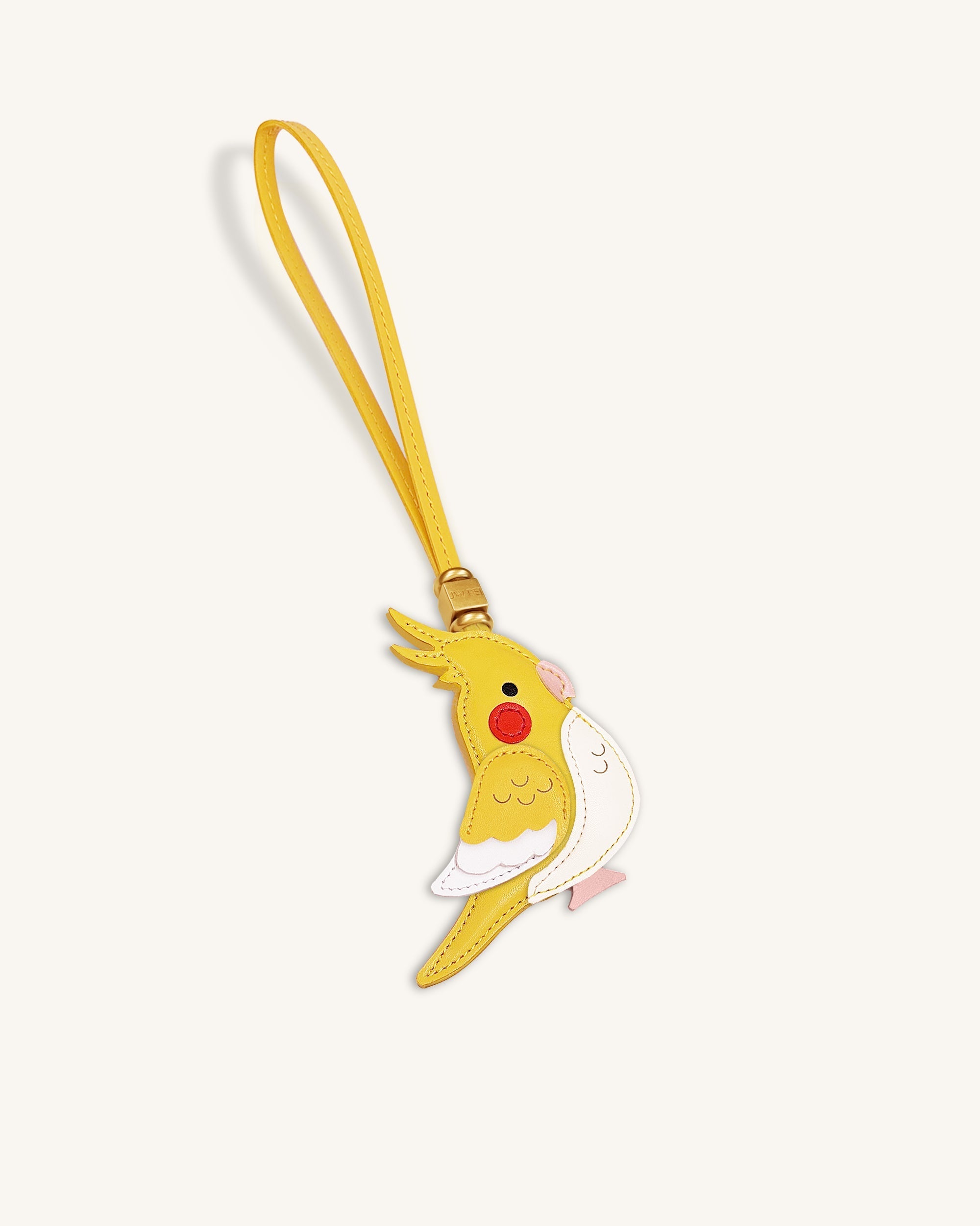 Cockatiel Bag Charm - Yellow