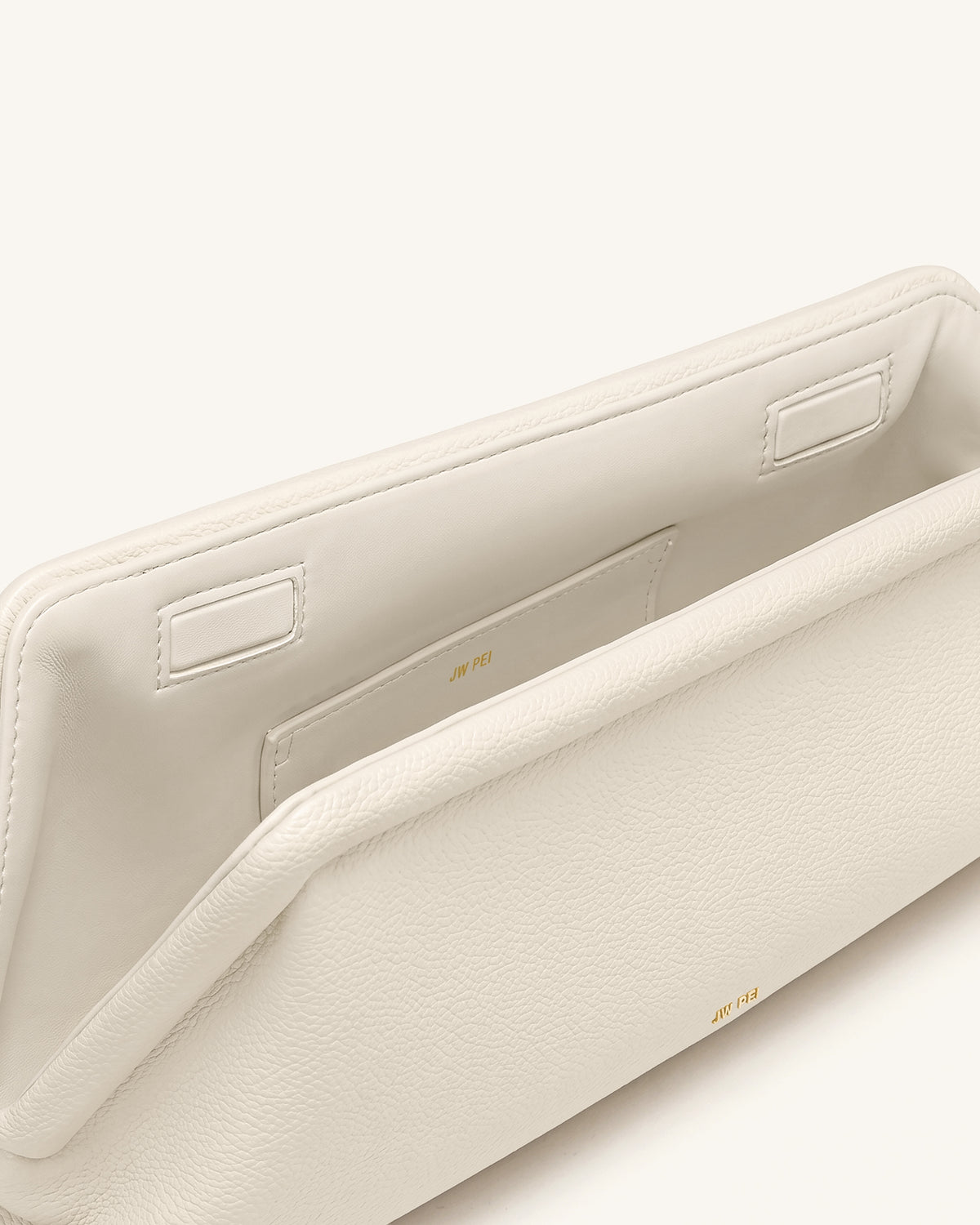 Harlee Asymmetric Clutch - Ivory