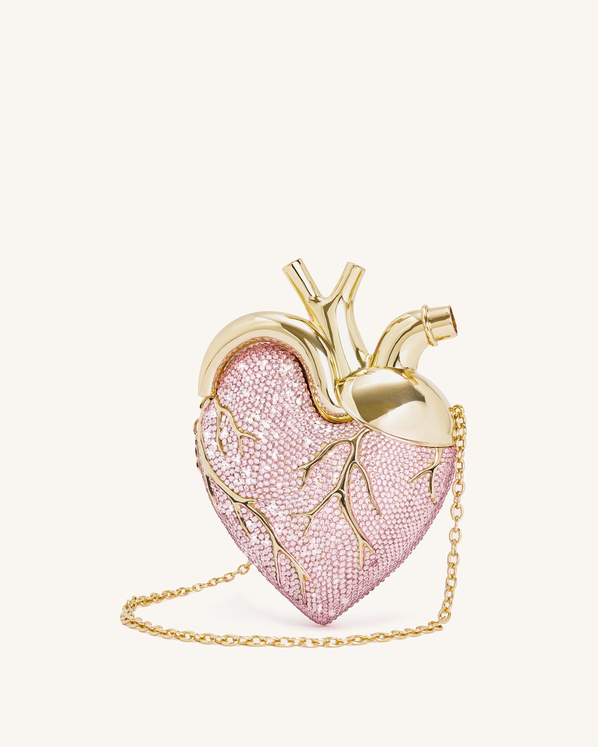 Heart 2024 shaped clutch