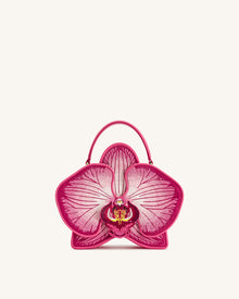 Flora Orchid Shaped Top Hand Bag - Pink